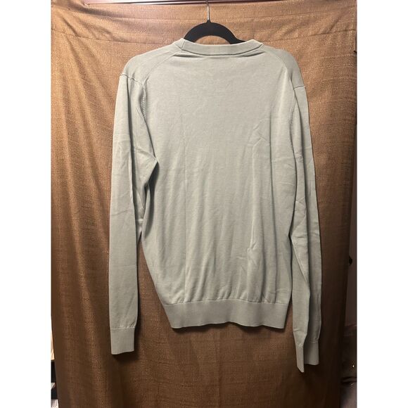 NWT Paul Smith Men Pullover Crew Neck Zebra Size Large Mint Green - Picture 4 of 7